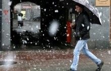 У Києві сьогодні пройде сніг, вдень до +2°