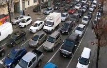 У центрі Києва утворились затори через перекриті вулиці