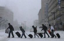 Два мощных зимних циклона в США вызвали отключения электроэнергии