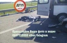 Під Києвом мікроавтобус влетів у фуру, є жертви (фото)