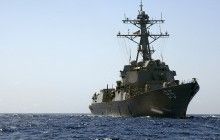 В Одесу прибув ракетний есмінець ВМС США "Джеймс Вільямс" (відео)