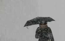 В Киеве сегодня пройдет снег, днем до +2°