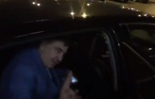 Появилось первое видео с Саакашвили в Польше после выдворения из Украины