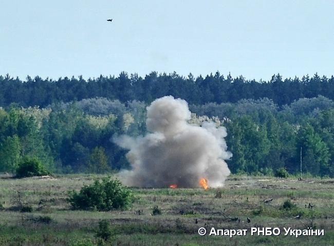 Випробування пройшли успішно / фото rnbo.gov.ua Випробування пройшли успішно / фото rnbo.gov.ua