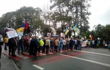 Працівники українських спиртозаводів перекривали міжнародні траси