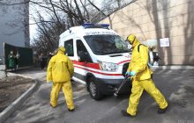 У Харкові на спеціальних навчаннях імітували спалах коронавірусу