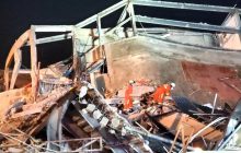 При обваленні карантинного готелю в Китаї загинули шестеро людей
