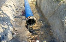 Almost all water pumped out from famous Crimea lake (Photo)
