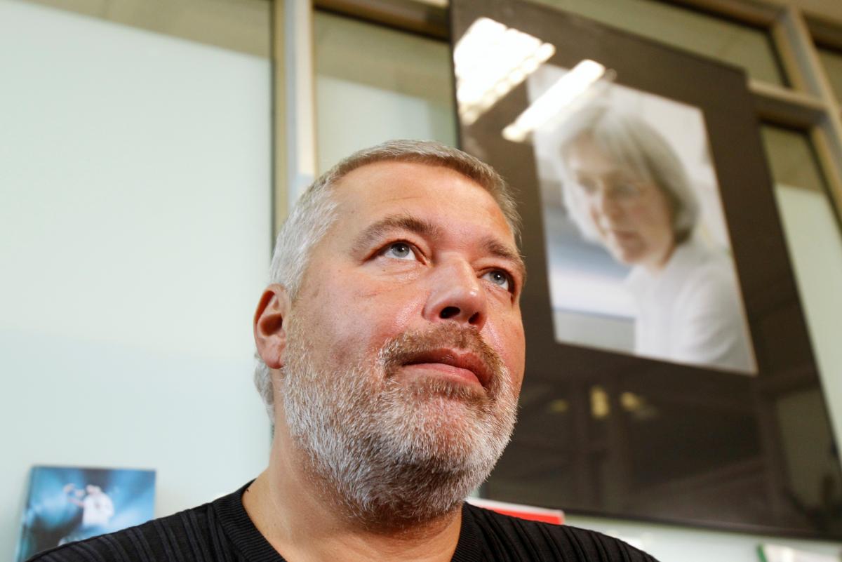 Дмитрий Муратов-российский журналист и телеведущий, соучредитель и главный редактор "Новой газеты" / фото REUTERS Дмитрий Муратов-российский журналист и телеведущий, соучредитель и главный редактор "Новой газеты" / фото REUTERS