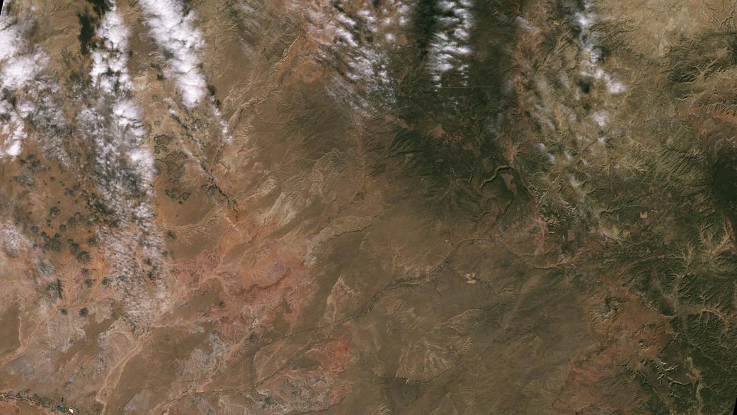 Округ Навахо / фото nasa.gov Округ Навахо / фото nasa.gov