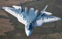 Вперше уражено найсучасніший винищувач Москви Су-57: деталі від ГУР (фото)