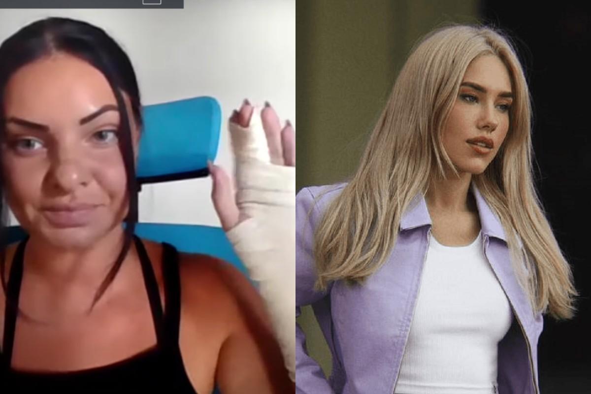 Спочатку Квіткова була налякана, а потім її поведінка змінилася / скриншоти Спочатку Квіткова була налякана, а потім її поведінка змінилася / скриншоти