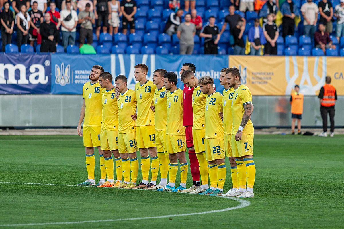 Футболисты молодежной сборной Украины / фото УАФ Футболисты молодежной сборной Украины / фото УАФ