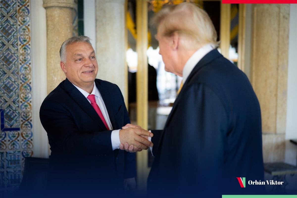 Орбан зустрівся з Трампом / x.com/PM_ViktorOrban Орбан зустрівся з Трампом / x.com/PM_ViktorOrban