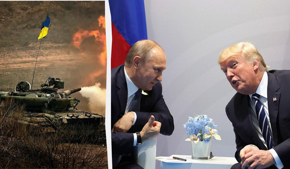 Путин рассчитывает, что трамп в конце концов откажется от помощи Украине / коллаж УНИАН, фото Википедия Путин рассчитывает, что трамп в конце концов откажется от помощи Украине / коллаж УНИАН, фото Википедия
