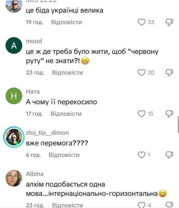 Коментарі під відео / скриншот Коментарі під відео / скриншот