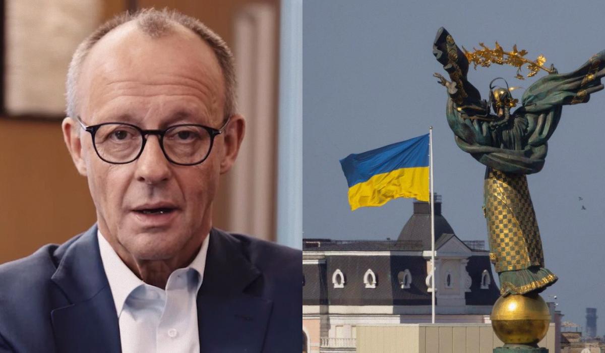 Мерц заявив, що ЄС має зробити свій внесок у завершення війни / Колаж УНІАН, фото - скріншот, УНІАН Мерц заявив, що ЄС має зробити свій внесок у завершення війни / Колаж УНІАН, фото - скріншот, УНІАН