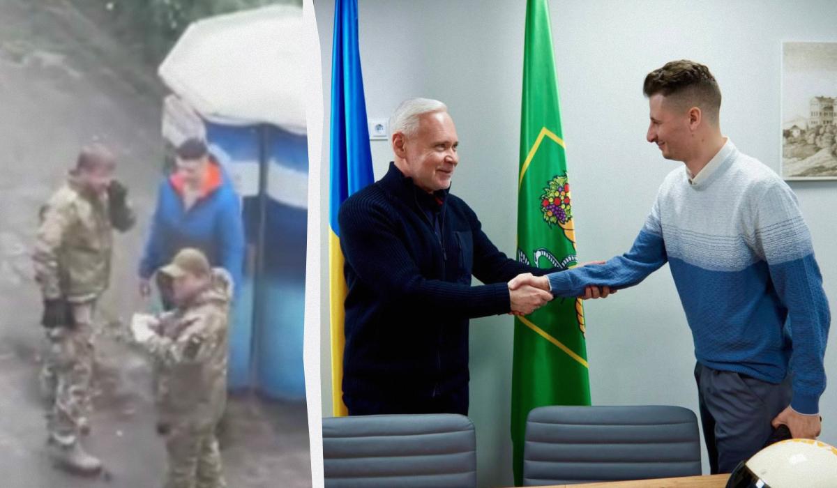Терехов відреагував на інцидент з побиттям чоловіка працівником ТЦК / колаж УНІАН, фото з телеграм-каналу Ігоря Терехова, скріншот Терехов відреагував на інцидент з побиттям чоловіка працівником ТЦК / колаж УНІАН, фото з телеграм-каналу Ігоря Терехова, скріншот