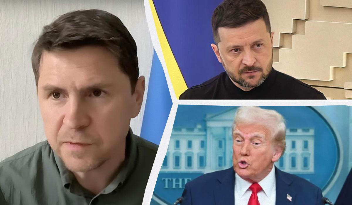 Подоляк підтвердив, що ймовірна розмова Зеленського і Трампа / колаж УНІАН, скриншоти, фото ua.depositphotos.com Подоляк підтвердив, що ймовірна розмова Зеленського і Трампа / колаж УНІАН, скриншоти, фото ua.depositphotos.com