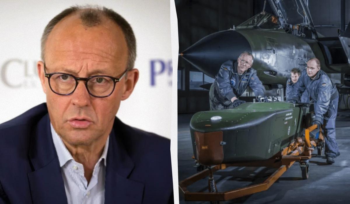 Что означают заявления Мерца / коллаж УНИАН, фото Википедия, MBDA Deutchland Что означают заявления Мерца / коллаж УНИАН, фото Википедия, MBDA Deutchland