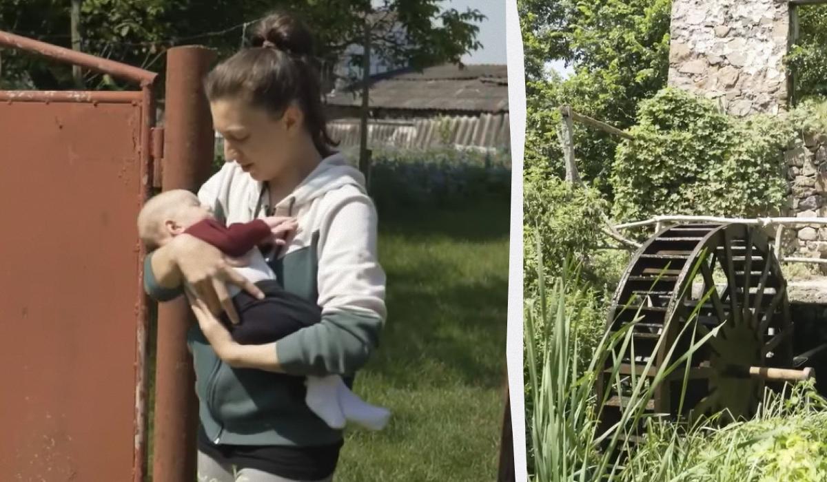 Полуторамесячный Гаврила - первый ребенок, родившийся в селе Гвоздов за 27 лет / коллаж УНИАН, скриншоты Полуторамесячный Гаврила - первый ребенок, родившийся в селе Гвоздов за 27 лет / коллаж УНИАН, скриншоты